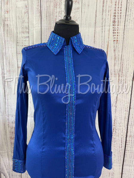 Royal Blue Day Shirt Set (XL)