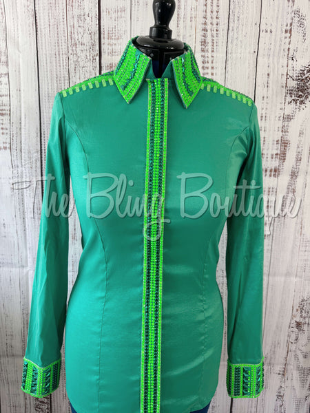 Shades Of Green Day Shirt Set (M)