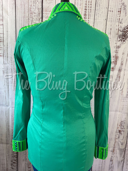 Shades Of Green Day Shirt Set (M)