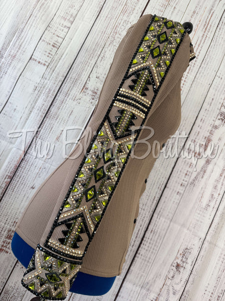 RE-ORDER Tan, Olive Green & Black Day Shirt Set (Choose Your Size)