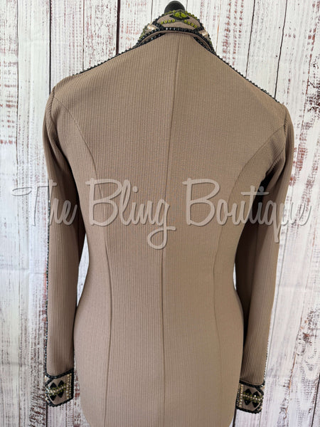 RE-ORDER Tan, Olive Green & Black Day Shirt Set (Choose Your Size)