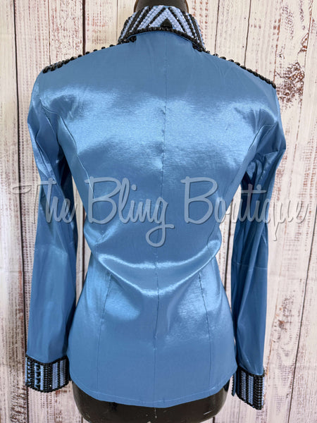 Periwinkle & Black Day Shirt Set (XS/S)