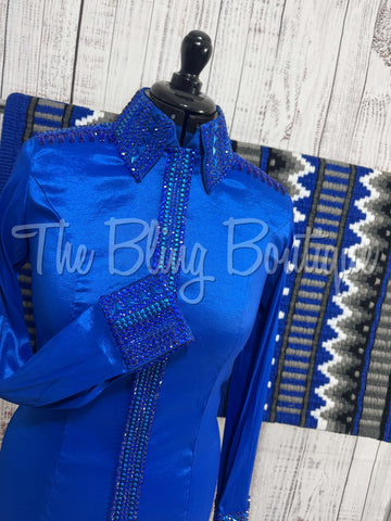 Royal Blue Day Shirt Set (M)
