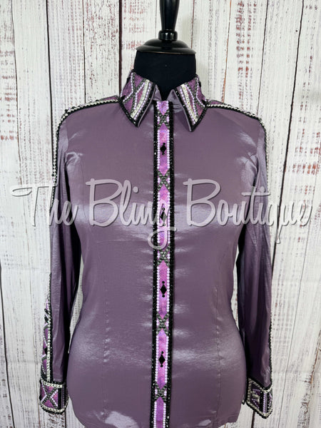 Orchid, Grey, Berry & Lilac Day Shirt Set (XL)