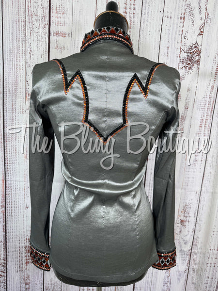 Pewter, Copper & Black Day Shirt Set (Small)