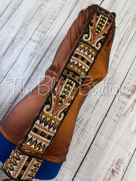 RE-ORDER Rust, Tan & Black Day Shirt Set (Choose Your Size)