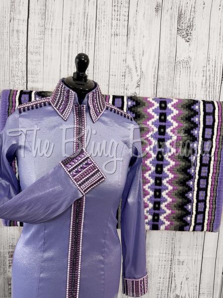 Lavender & Lilac Day Shirt Set (M)