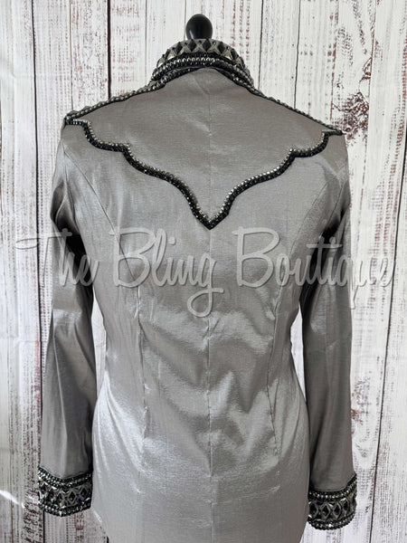 Grey, Gunmetal & Black Day Shirt Set (L)