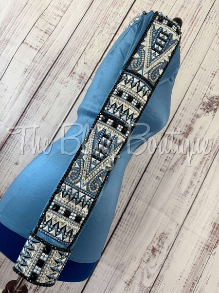 RE-ORDER Smokey Blue, Periwinkle & Grey Day Shirt Set (Choose Your Size)