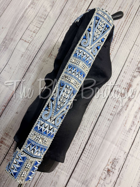 RE-ORDER Black, Periwinkle & Blue Day Shirt Set (Choose Your Size)