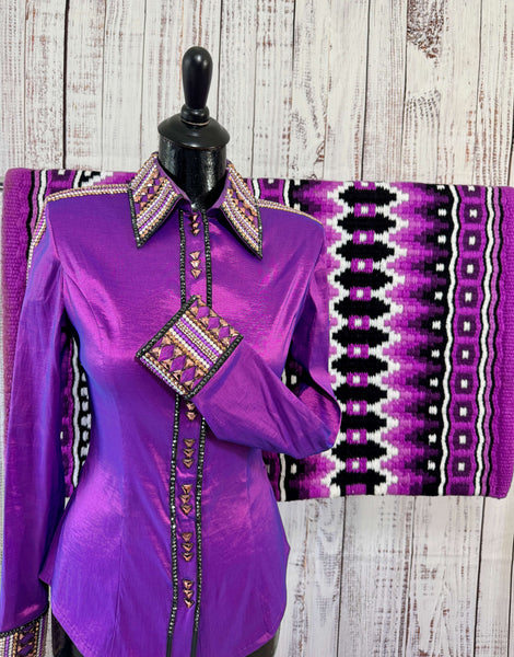 Unbridled Couture - Berry / Purple Consignment Day Shirt Set (S)
