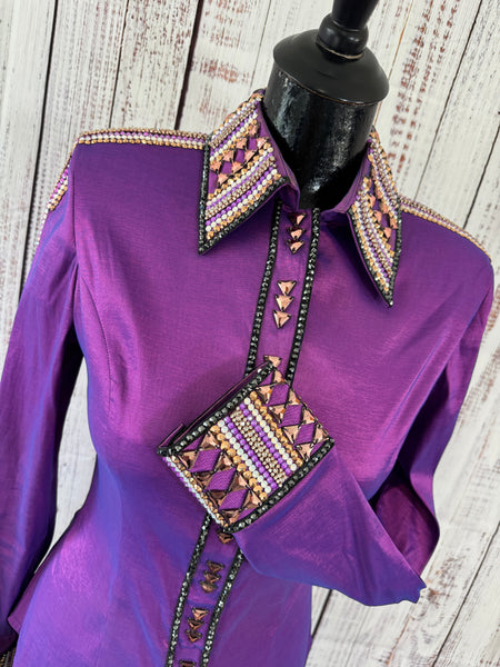 Unbridled Couture - Berry / Purple Consignment Day Shirt Set (S)