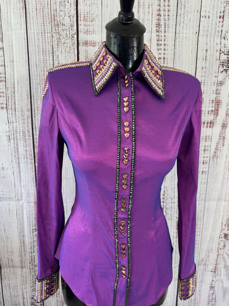 Unbridled Couture - Berry / Purple Consignment Day Shirt Set (S)