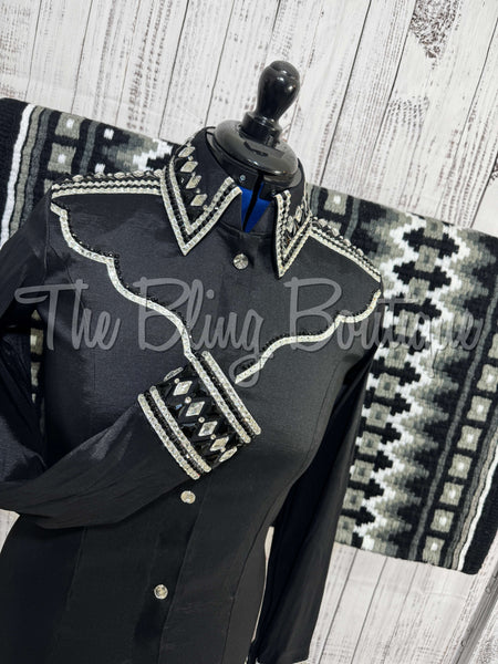 Black & White Day Shirt Set (M)