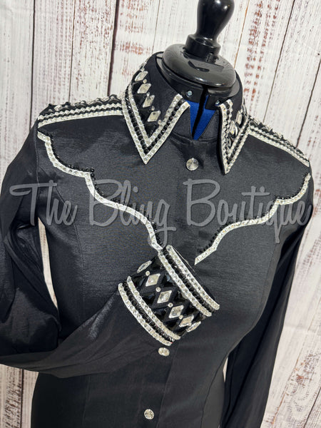 Black & White Day Shirt Set (M)