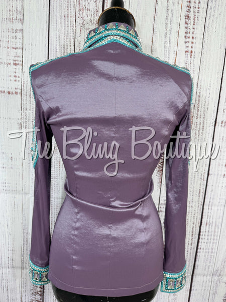 Orchid & Turquoise Day Shirt Set (Small)