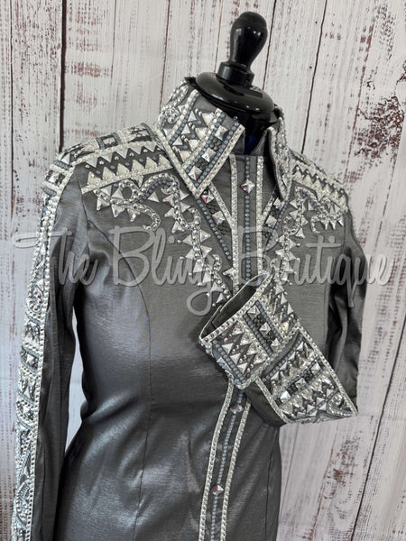 Shades Of Grey Day Shirt Set (L)