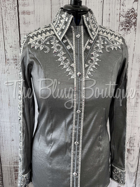 RE-ORDER Shades Of Grey Day Shirt Set (Choose Your Size)