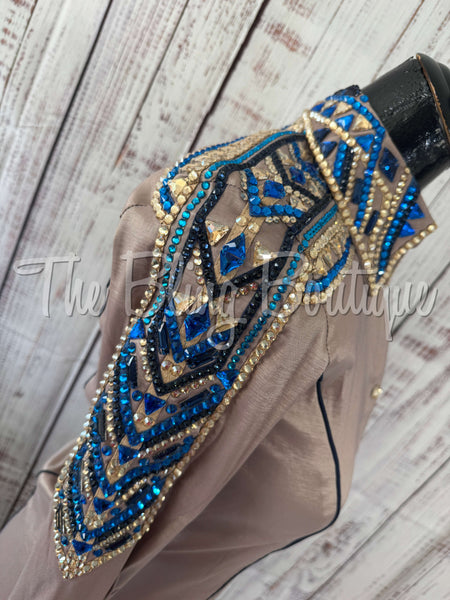 Fawn, Blue & Tan Day Shirt Set (S)