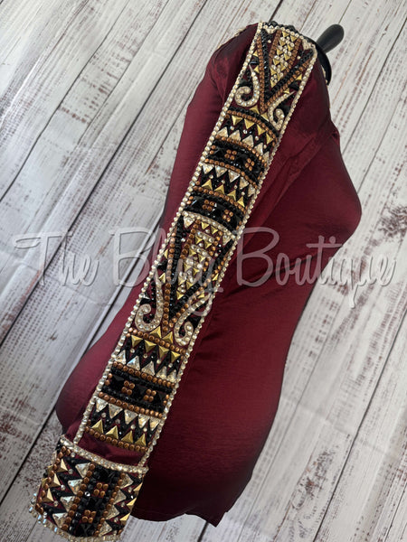 RE-ORDER Burgundy, Rust & Tan Day Shirt Set (Choose Your Size)