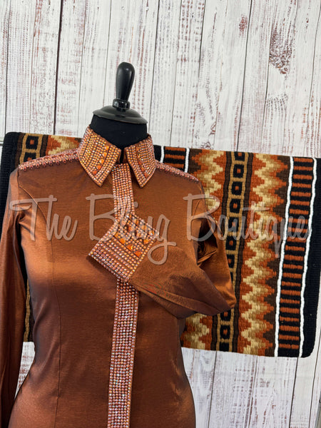 Rust & Copper Day Shirt Set (XL)