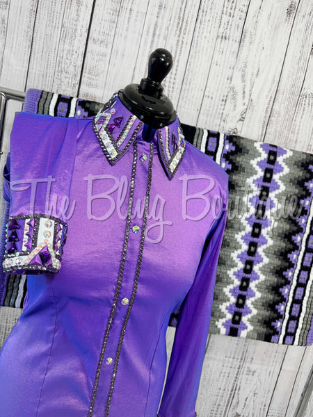 Lavender Day Shirt Set (L)