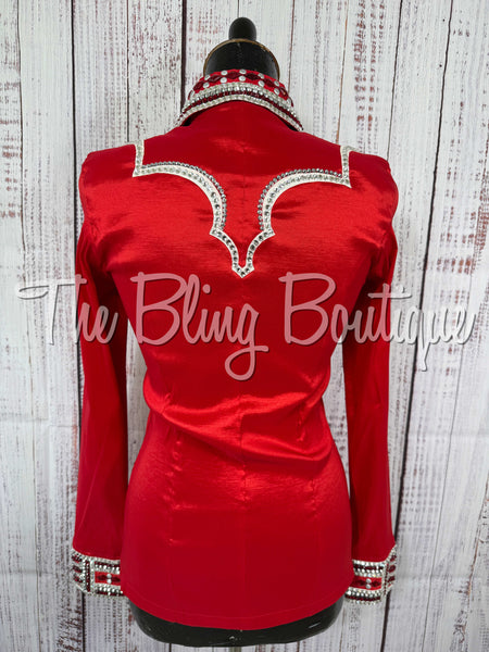 Red, Black & White Day Shirt Set (Small)