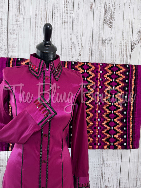 Holiday Exclusive - Raspberry & Black Set (S)