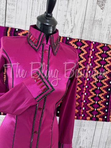 Holiday Exclusive - Raspberry & Black Set (S)