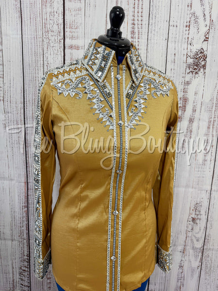 Gold & Grey Day Shirt Set (L)