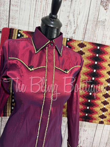 Holiday Exclusive - Raspberry, Burgundy & Tan Set (S)