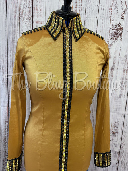 Gold & Black Day Shirt Set (M)