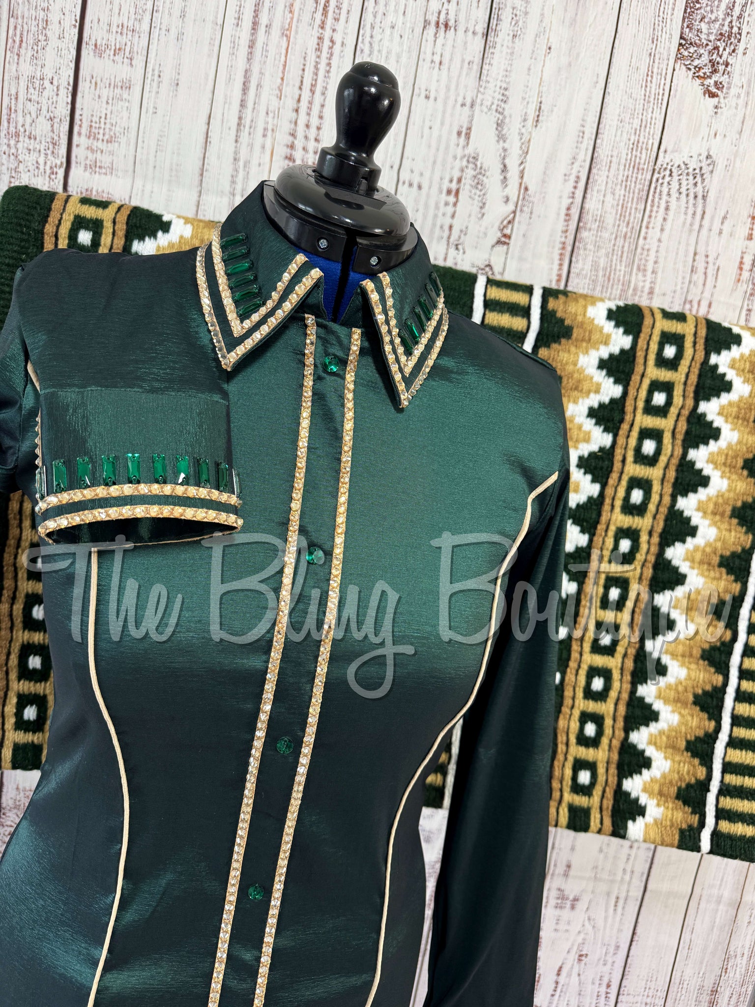 Holiday Exclusive - Hunter Green & Tan Set (L)