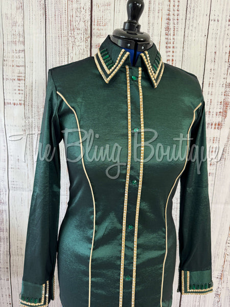 Holiday Exclusive - Hunter Green & Tan Set (L)