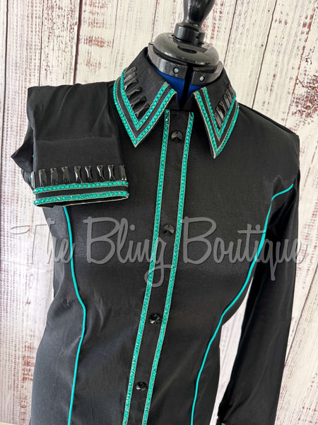 Holiday Exclusive - Black & Teal Green Set (L)