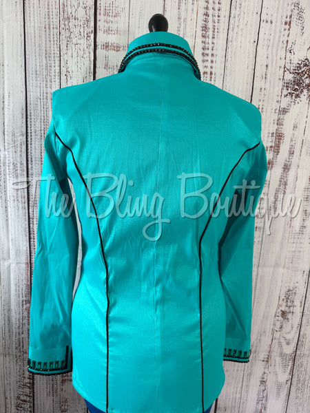 Holiday Exclusive Day Shirt- Teal & Black - (Large)