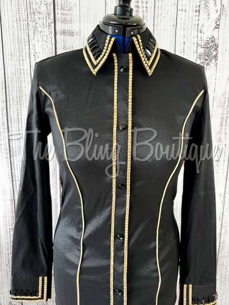 Holiday Exclusive Day Shirt- Black & Tan - (Large)