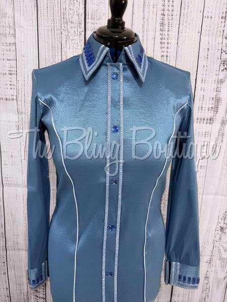 Holiday Exclusive Day Shirt- Periwinkle - (Large)