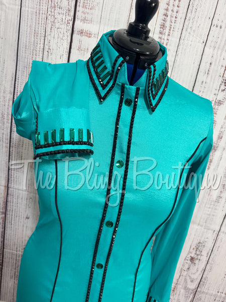 Holiday Exclusive - Teal & Black Set (Medium)