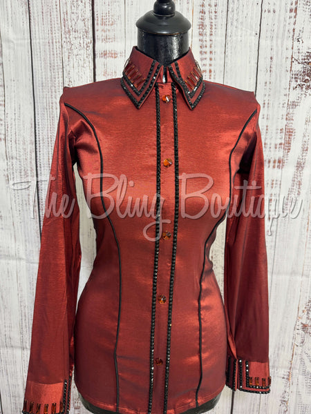 Holiday Exclusive Day Shirt- Copper & Black - (Small)