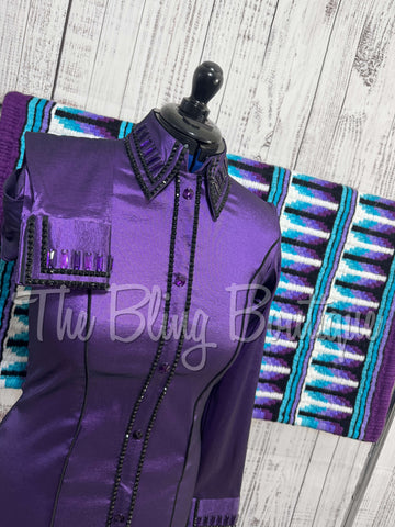 Holiday Exclusive - Purple & Black Set (Medium)