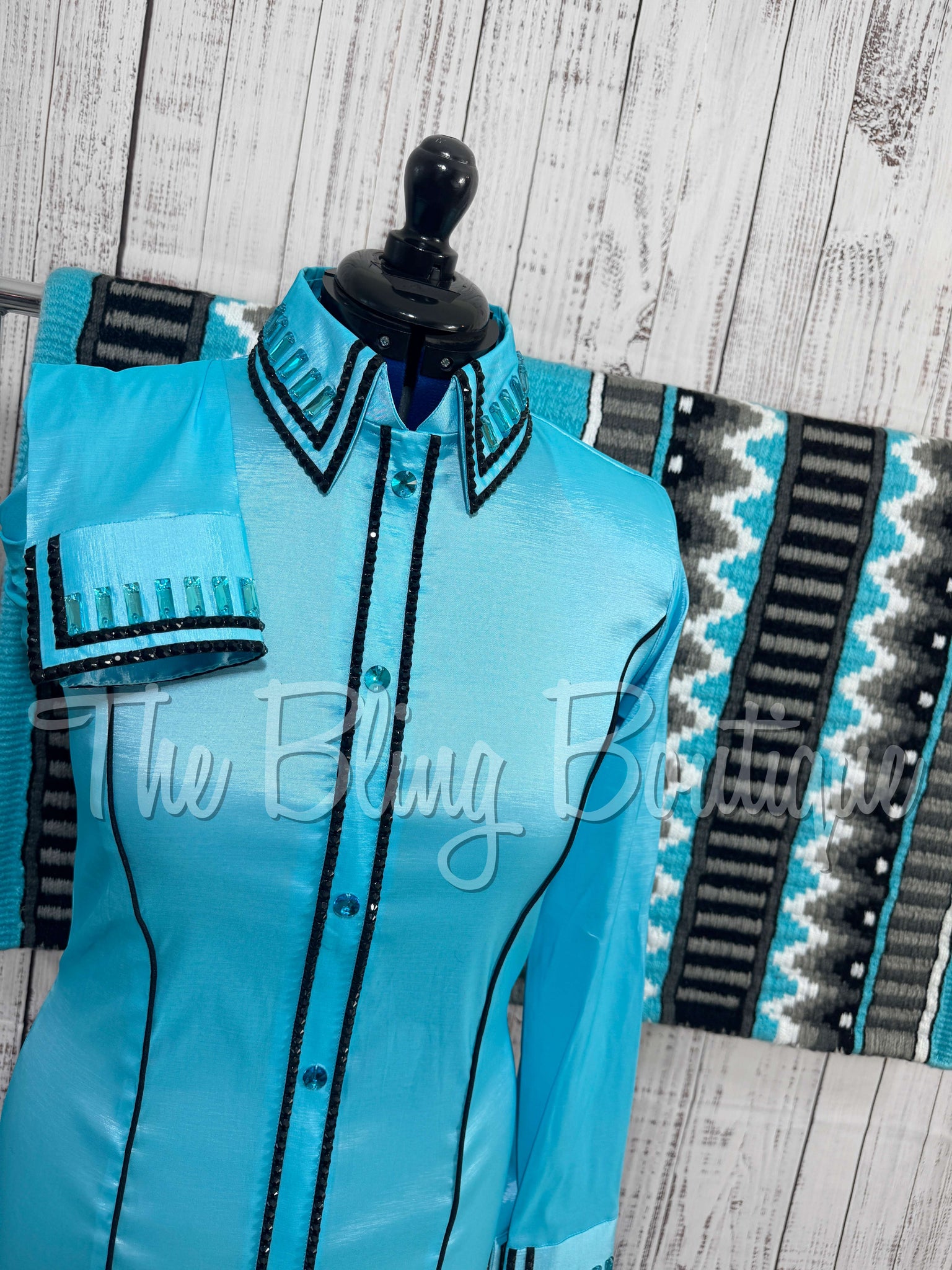 Holiday Exclusive - Aqua & Black Set (Large)