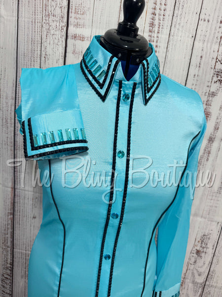 Holiday Exclusive - Aqua & Black Set (Large)