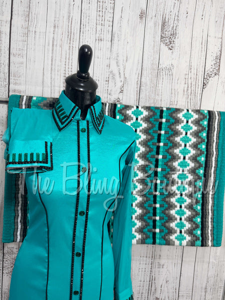 Holiday Exclusive - Teal & Black Set (Small)