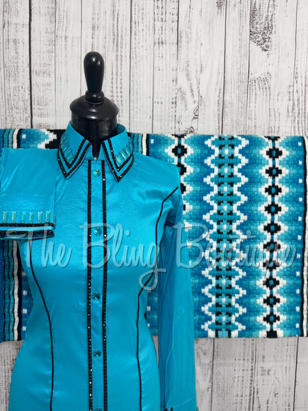Holiday Exclusive - Turquoise & Black Set (Small)