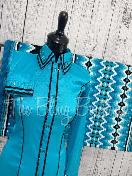 Holiday Exclusive - Turquoise & Black Set (Small)