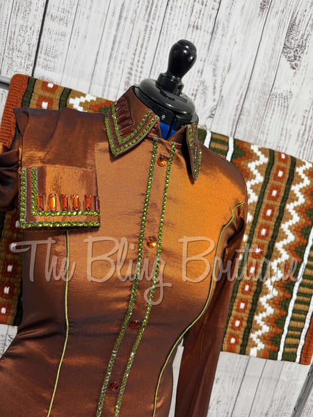 Holiday Exclusive - Rust & Olive Green Set (Medium)