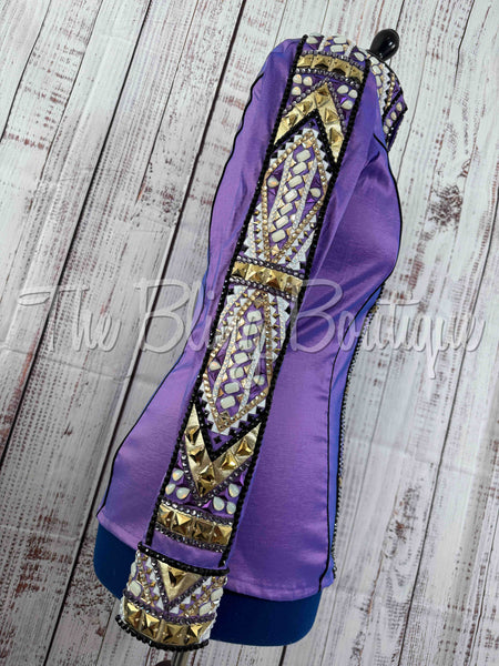 Light Purple & Gold Day Shirt Set (L)