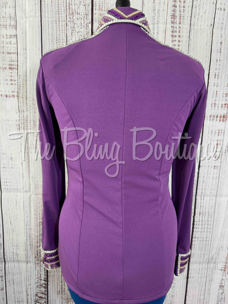 Purple, Grape & Gold Day Shirt Set (M)