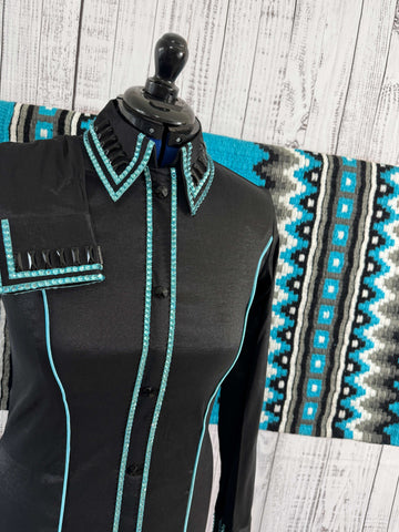 Holiday Exclusive - Black & Turquoise Set (Medium)